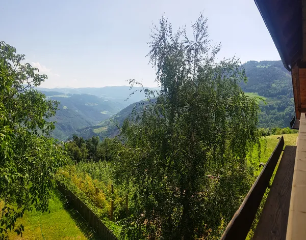 Balkon Aussicht im Mai 1